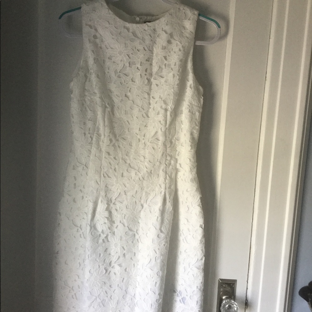White Ralph Lauren Lace Dress